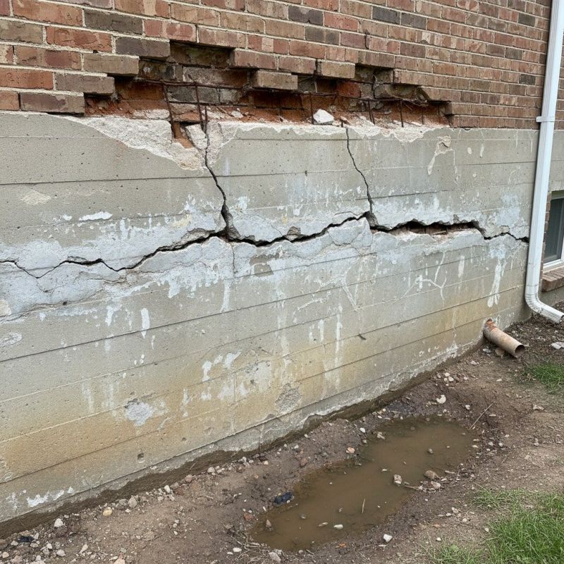 Foundation Crack Patching